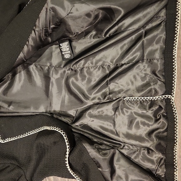 ❤️ NWOT! 7 FOR ALL MANKIND BOUCLE KNIT BLAZER JACKET, LARGE - Picture 9 of 13